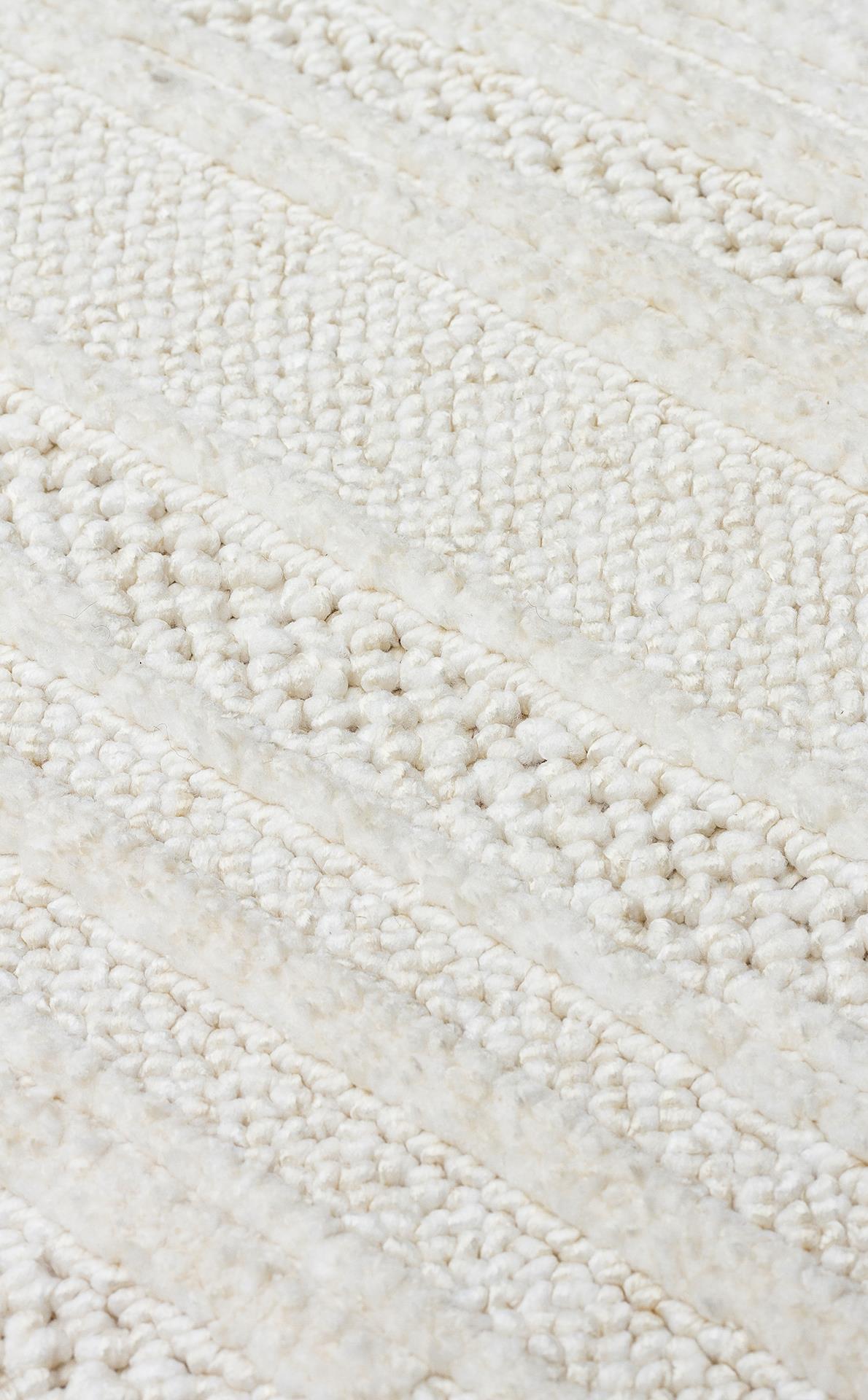 JOY JOY 01 WHITE Hav Toz Vermeyen Yumuşak dokulu Modern Makine Halısı