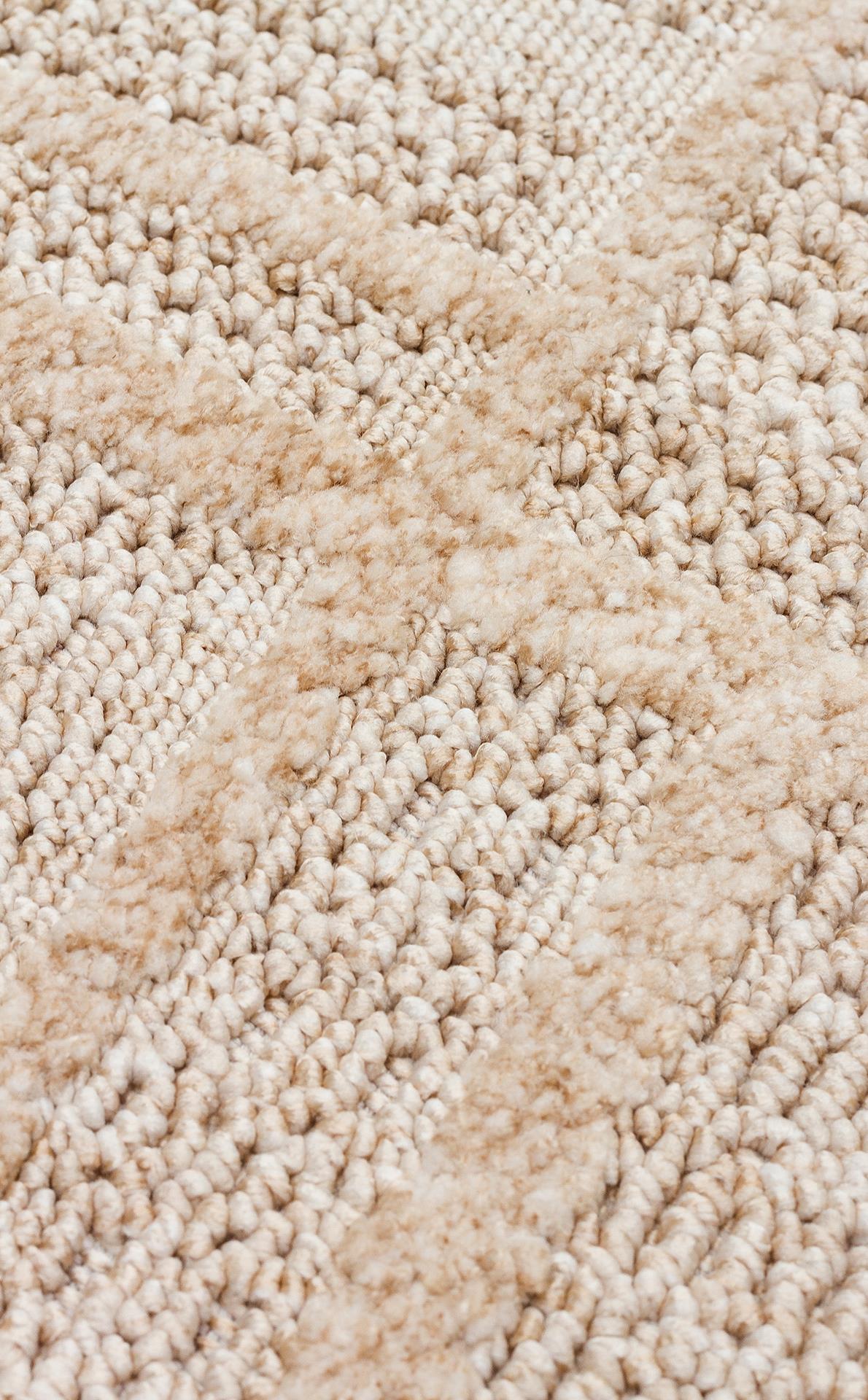 JOY JOY 03 BEIGE Hav Toz Vermeyen Yumuşak dokulu Modern Makine Halısı
