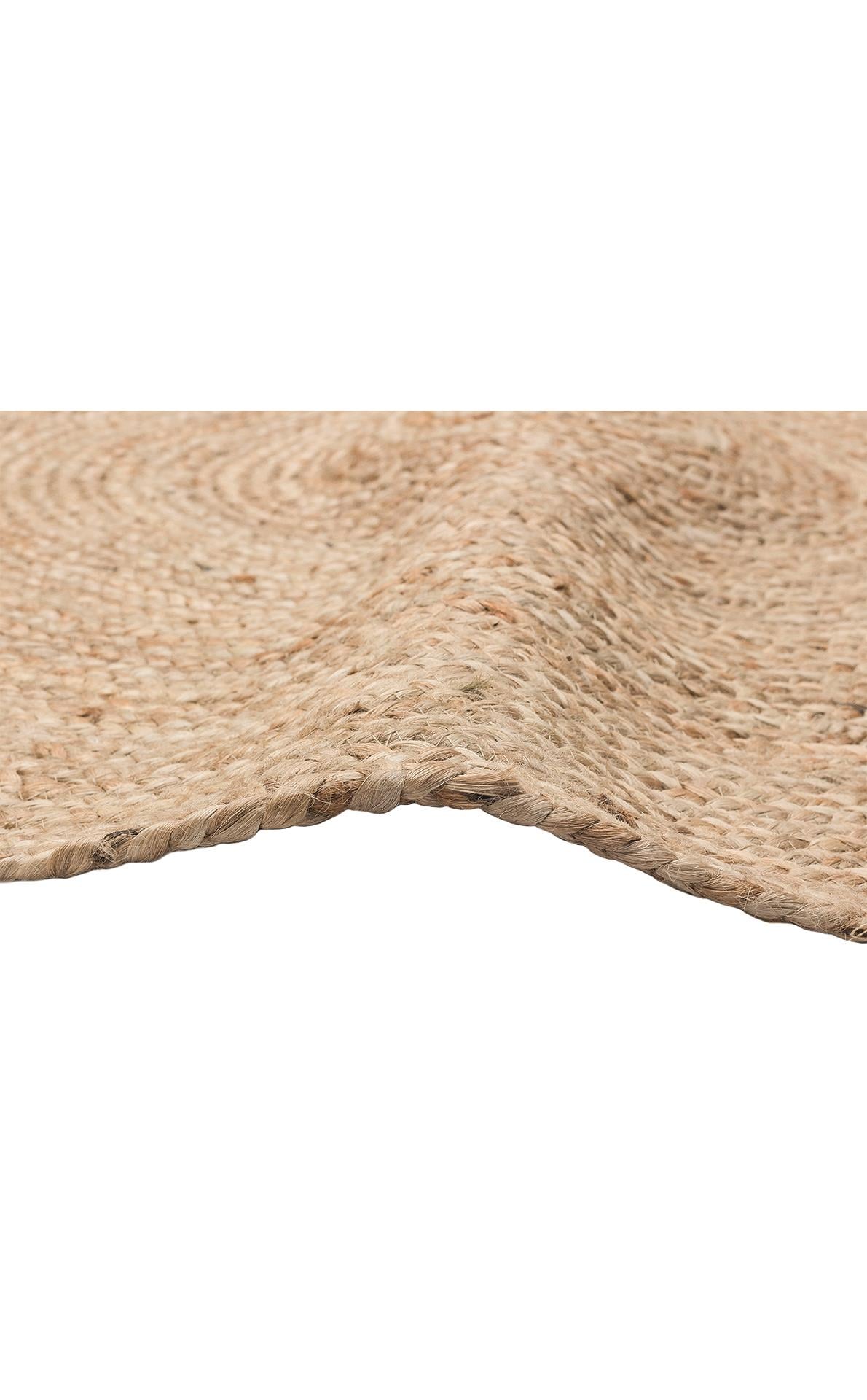JUNO ECH 01R NATURAL El Dokuma Naturel Jüt Hasır Halı