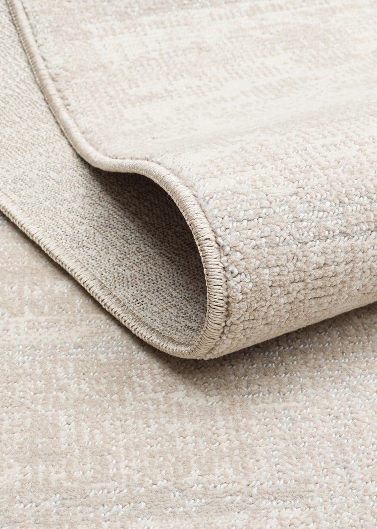 KALAHARI KLH 01 GREY BEIGE Özel Dokuma Tekniği ile Üretilen Modern Sade Desenli Makine Halısı