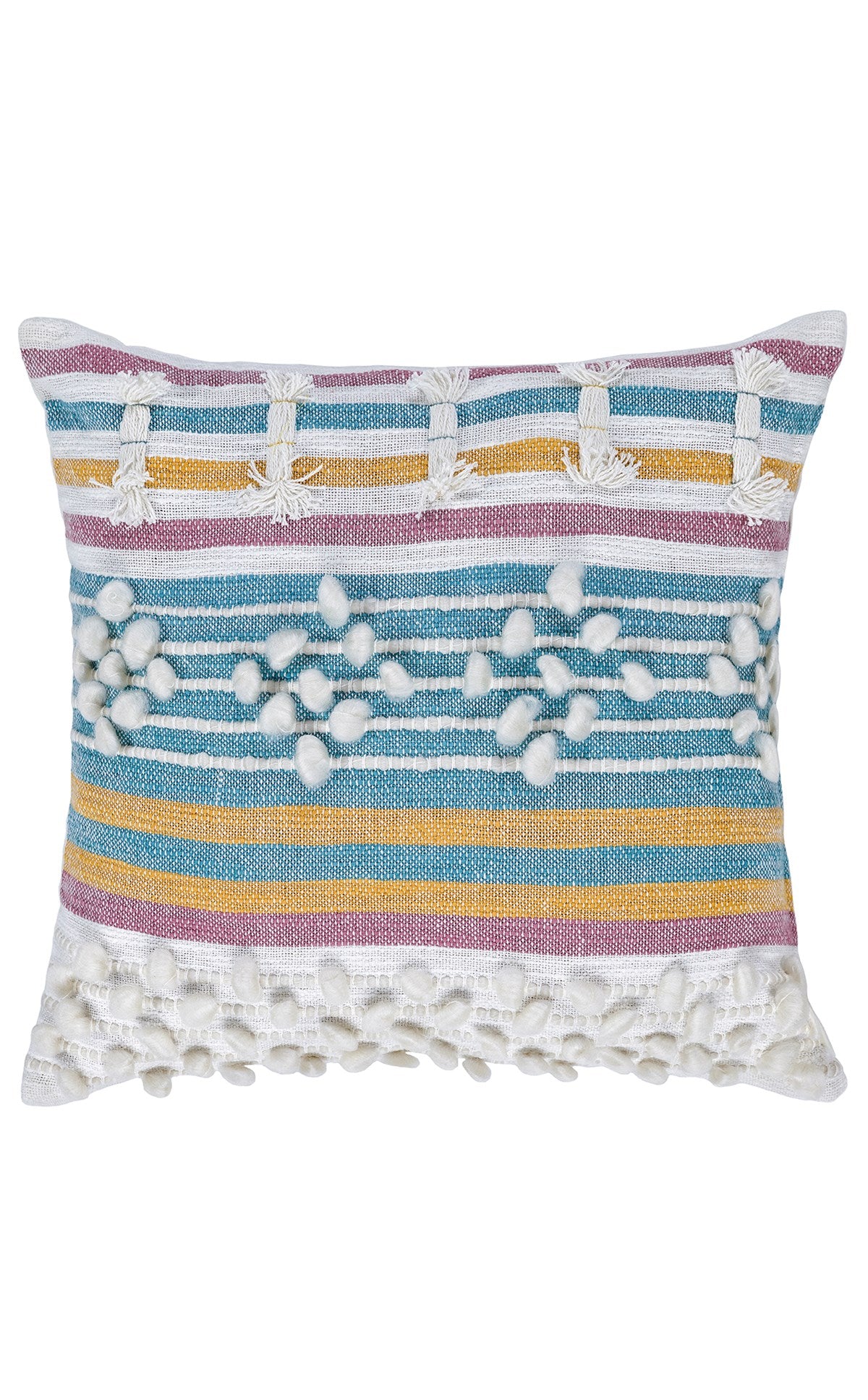 KIRLENT KRL 02 MULTY Etnik Desenlere Sahip Renkli ve Şık Kırlentler 43*43 cm