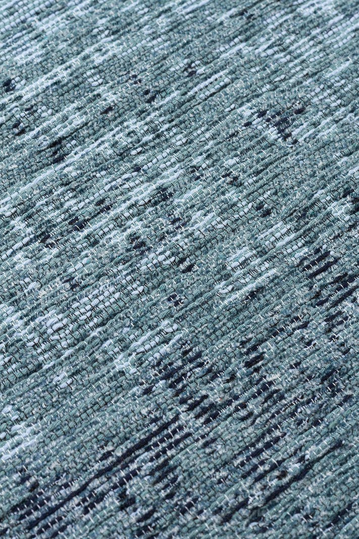 KUTNU KILIM KTN 01 ANTRASIT BLUE Modern Ombre Renk Geçişli Yıkanabilir Çift Taraflı Kilim