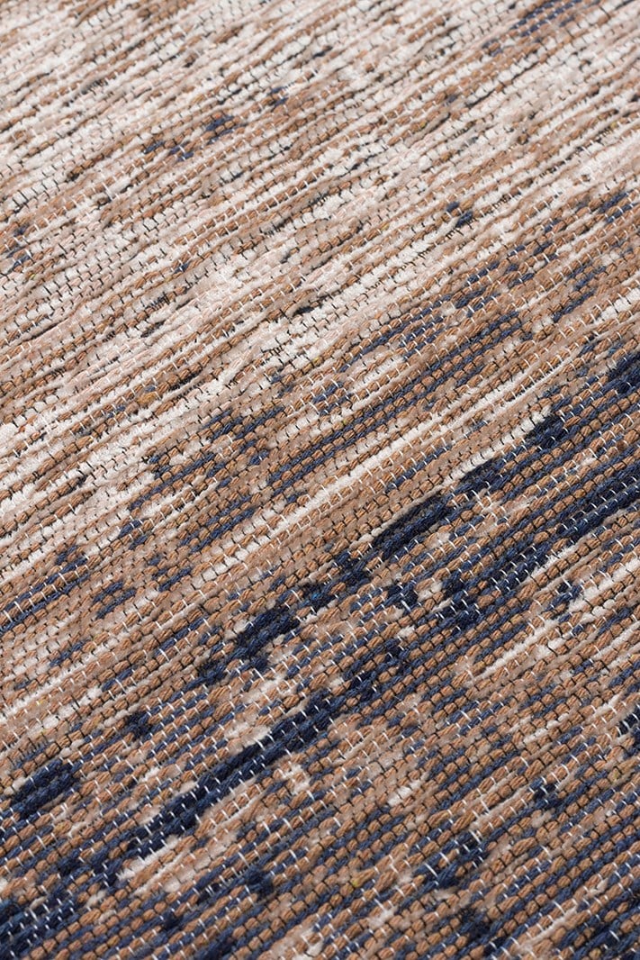 KUTNU KILIM KTN 01 MARINE BEIGE Modern Ombre Renk Geçişli Yıkanabilir Çift Taraflı Kilim