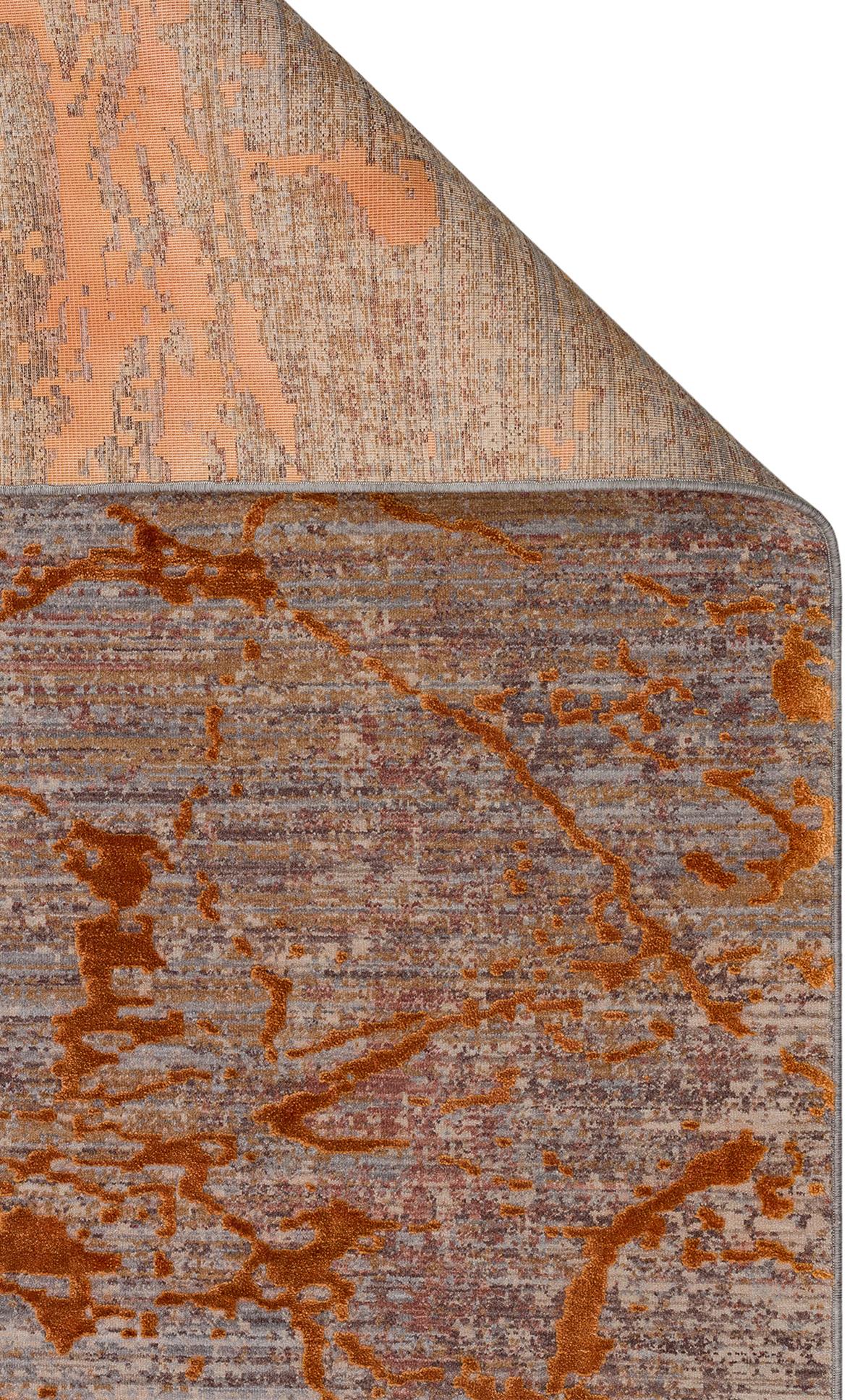 LA PAZ LPZ 01 COPPER Yüksek Alçak Dokulu Yüksek Kaliteli Sık Dokuma Modern Salon Halısı