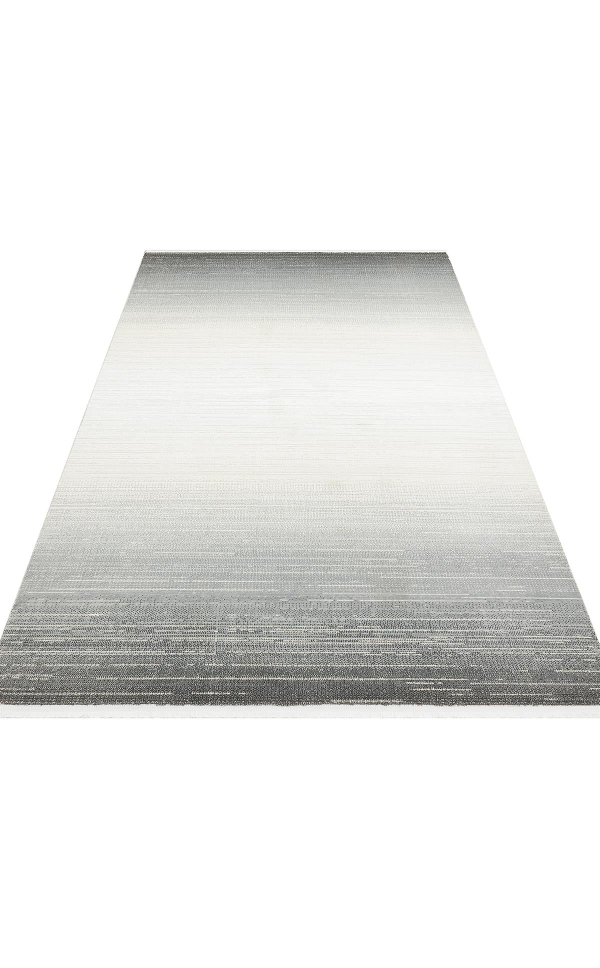 LAGOS XW LGS 16 CREAM GREY XW Hav Toz Vermez Eskitme Desenli Modern Makine Halısı