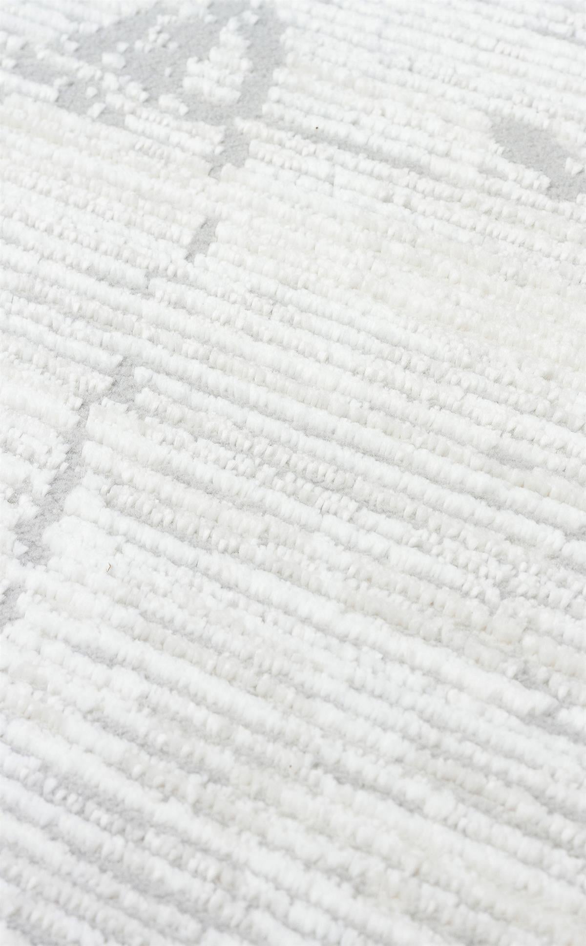 LAGOS XW LGS 20 CREAM GREY XW Hav Toz Vermez Eskitme Desenli Modern Makine Halısı