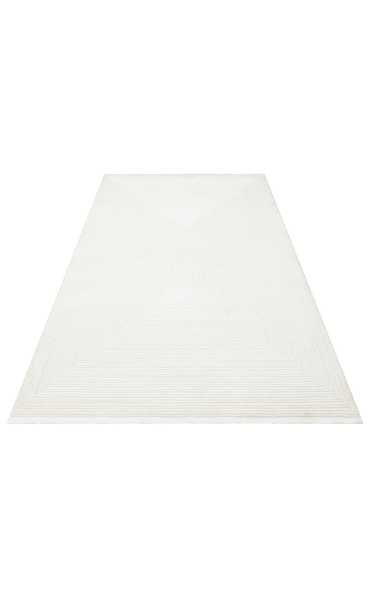 LAGOS XW LGS 22 CREAM GREY XW Hav Toz Vermez Eskitme Desenli Modern Makine Halısı