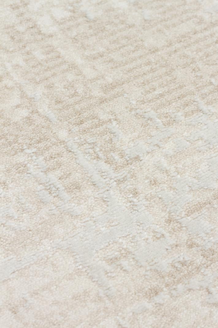 LEONA LNA 01 CREAM Yumuşak Tuşeli Hav Toz Vermez Modern Makine Halısı