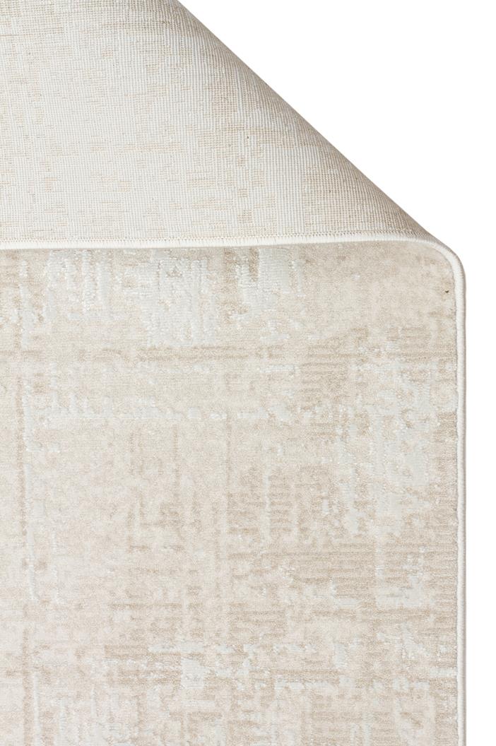 LEONA LNA 01 CREAM Yumuşak Tuşeli Hav Toz Vermez Modern Makine Halısı