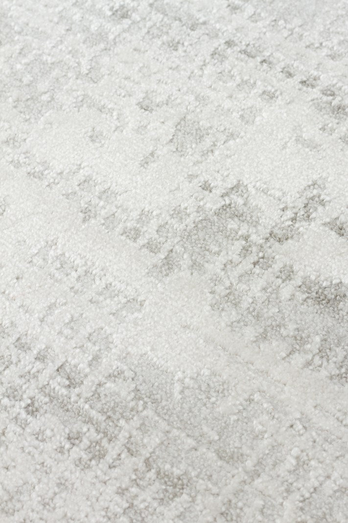 LEONA LNA 02 GREY Yumuşak Tuşeli Hav Toz Vermez Modern Makine Halısı