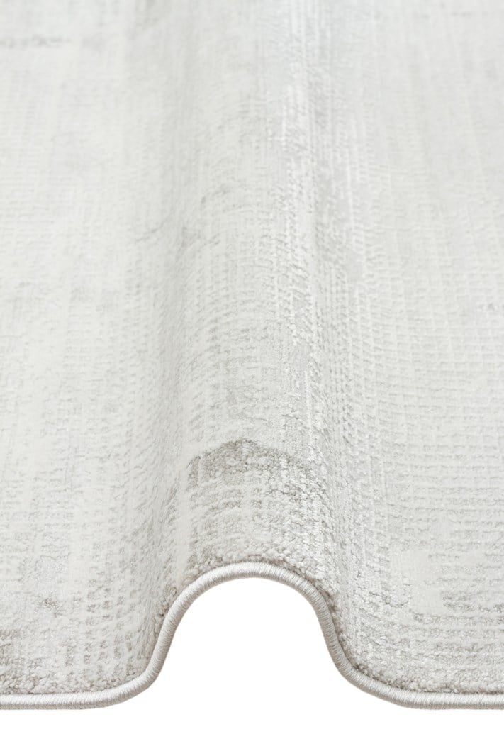 LEONA LNA 02 GREY Yumuşak Tuşeli Hav Toz Vermez Modern Makine Halısı