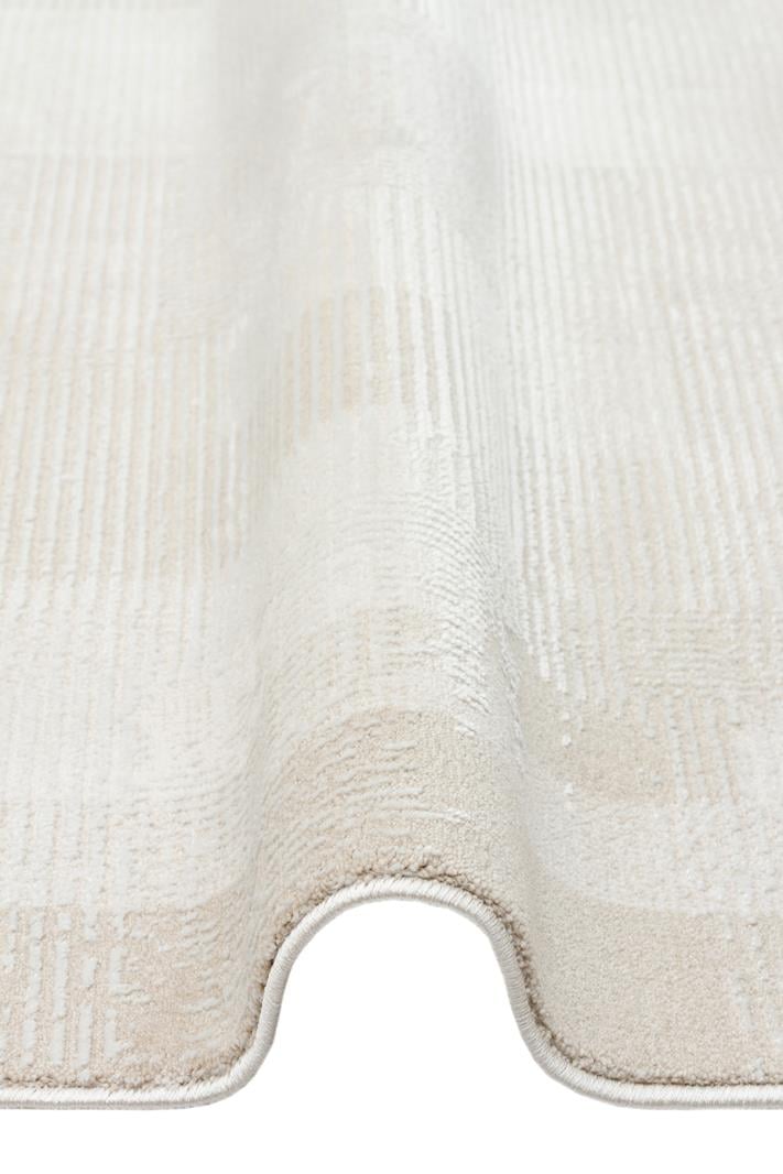 LEONA LNA 03 CREAM Yumuşak Tuşeli Hav Toz Vermez Modern Makine Halısı