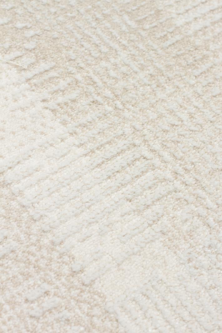 LEONA LNA 03 CREAM Yumuşak Tuşeli Hav Toz Vermez Modern Makine Halısı