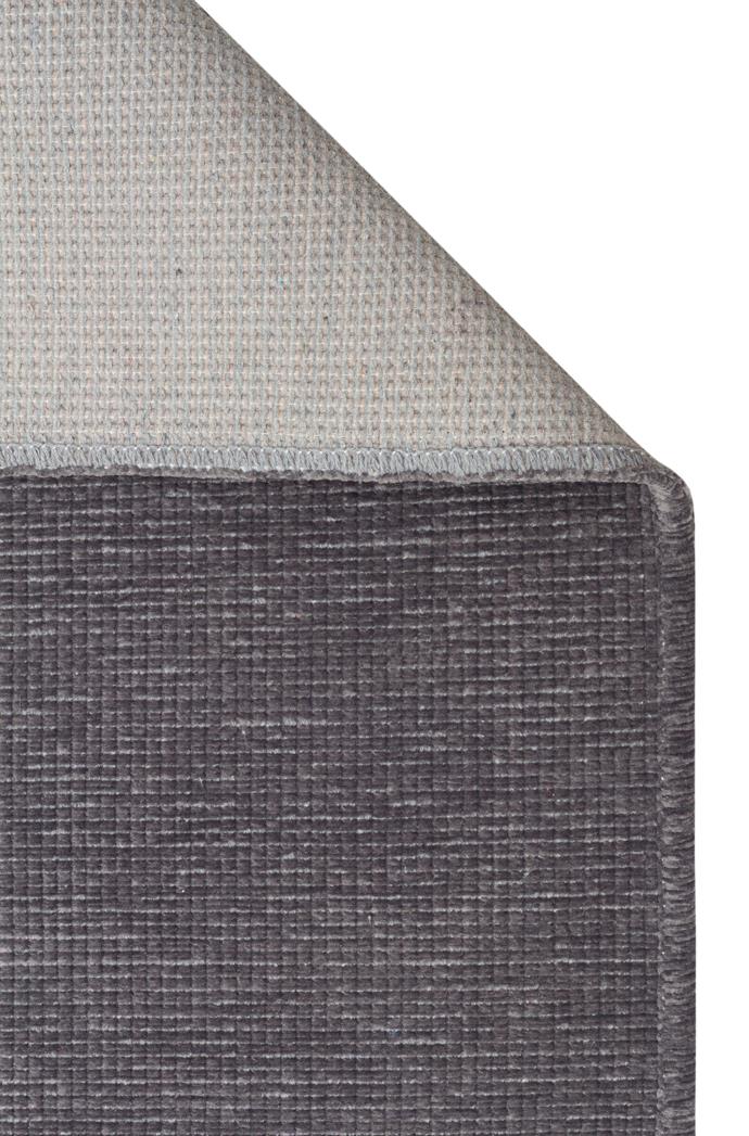 LIZA KILIM LIZ 01 ANTRASIT Hav Toz Vermez Kaymaz Tabanlı Yıkanabilir Düz Renk Kilim