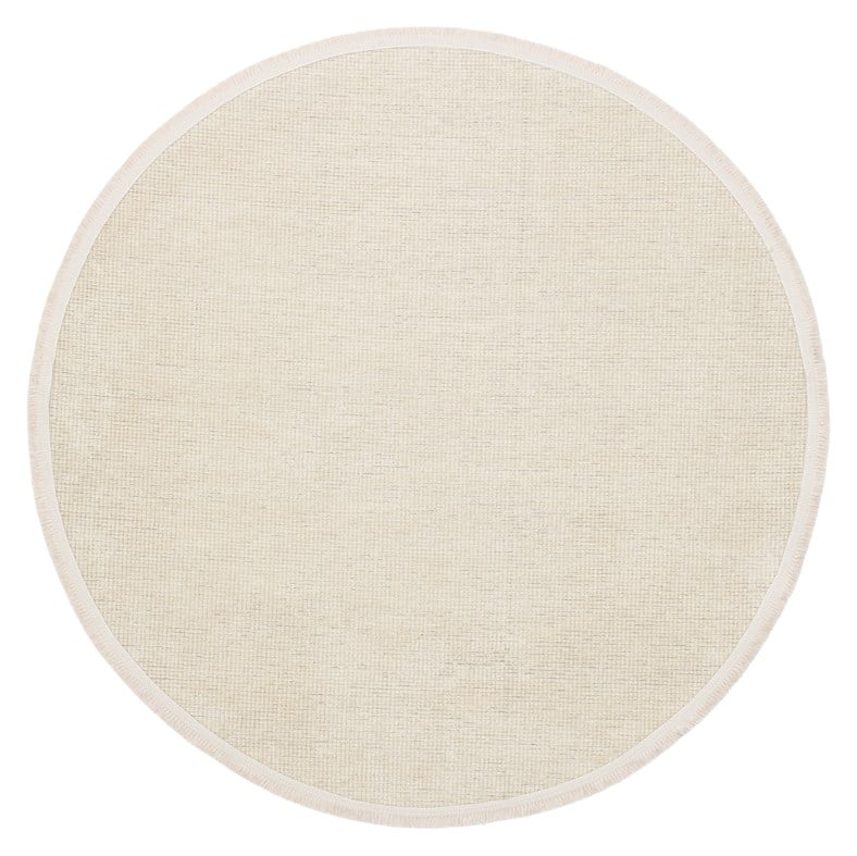 LIZA KILIM LIZ 01 BEIGE Q Hav Toz Vermez Kaymaz Tabanlı Yıkanabilir Düz Renk Kilim