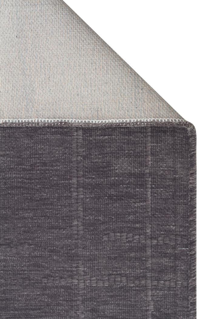 LIZA KILIM LIZ 02 ANTRASIT Hav Toz Vermez Kaymaz Tabanlı Yıkanabilir Düz Renk Kilim