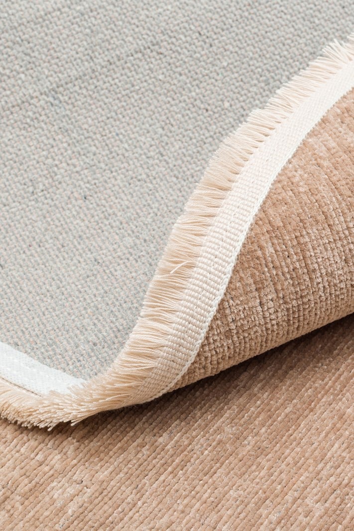 LIZA KILIM LIZ 02 VIZON Q Hav Toz Vermez Kaymaz Tabanlı Yıkanabilir Düz Renk Kilim