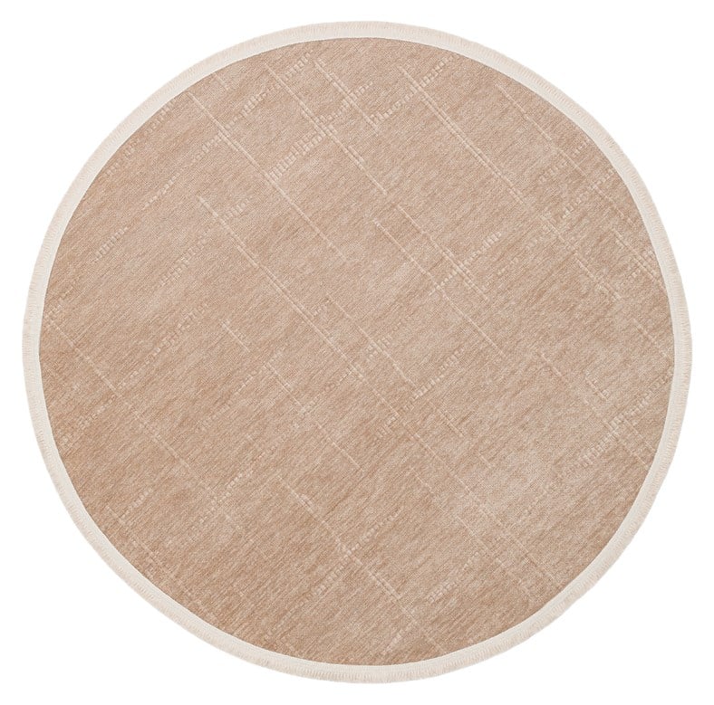 LIZA KILIM LIZ 02 VIZON Q Hav Toz Vermez Kaymaz Tabanlı Yıkanabilir Düz Renk Kilim