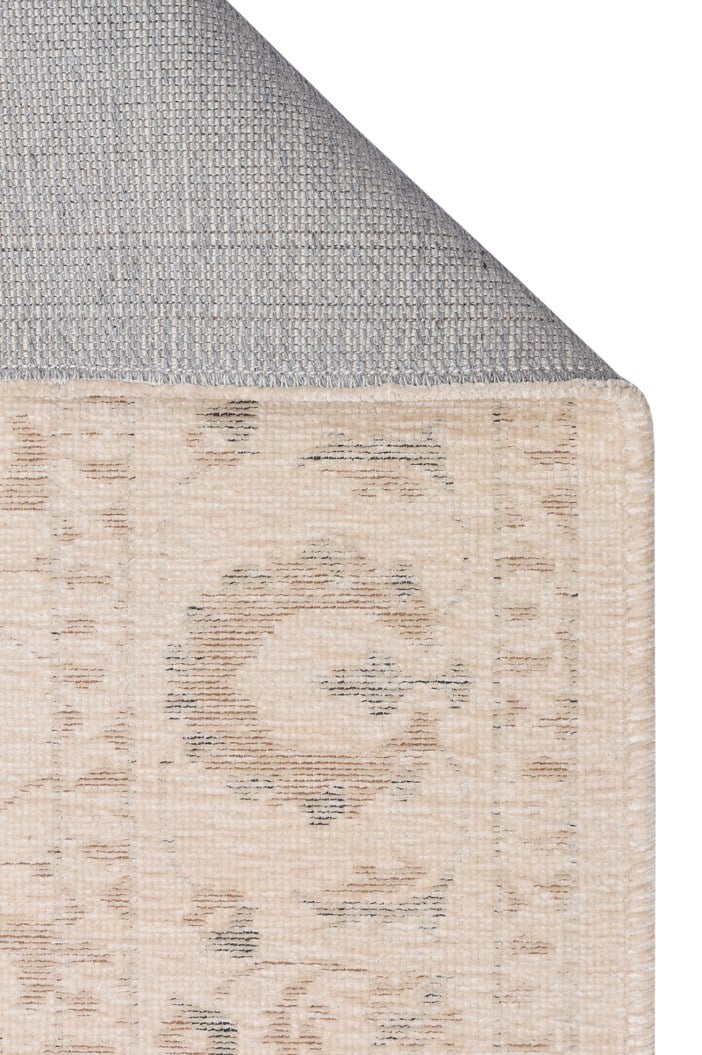LIZA KILIM XW LIZ 03 BEIGE XW Hav Toz Vermez Kaymaz Tabanlı Yıkanabilir Düz Renk Kilim