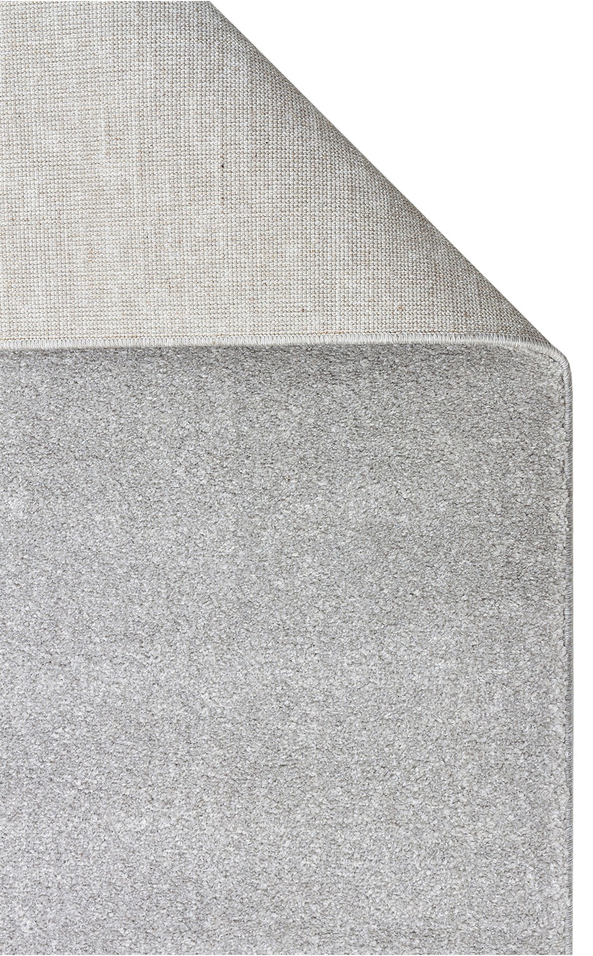 LOTTO LT PLAIN GREY Hav Toz Vermez Modern Sade Desenli Makine Halısı