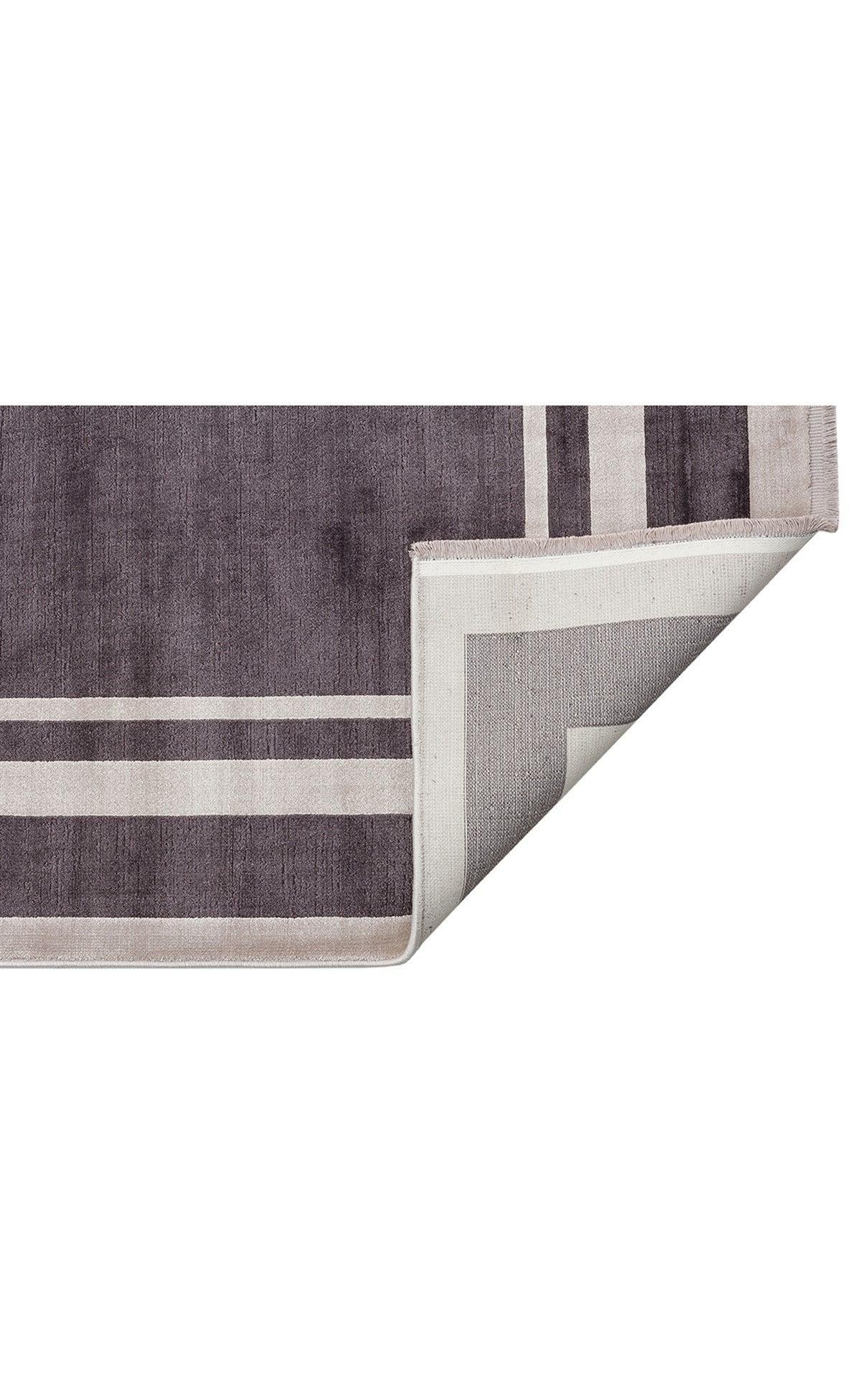 LUGANO LUG 02 ANTRASIT GREY Art Deco Modern Bordürlü Yüksek Kalite Sık Dokuma Salon Halısı