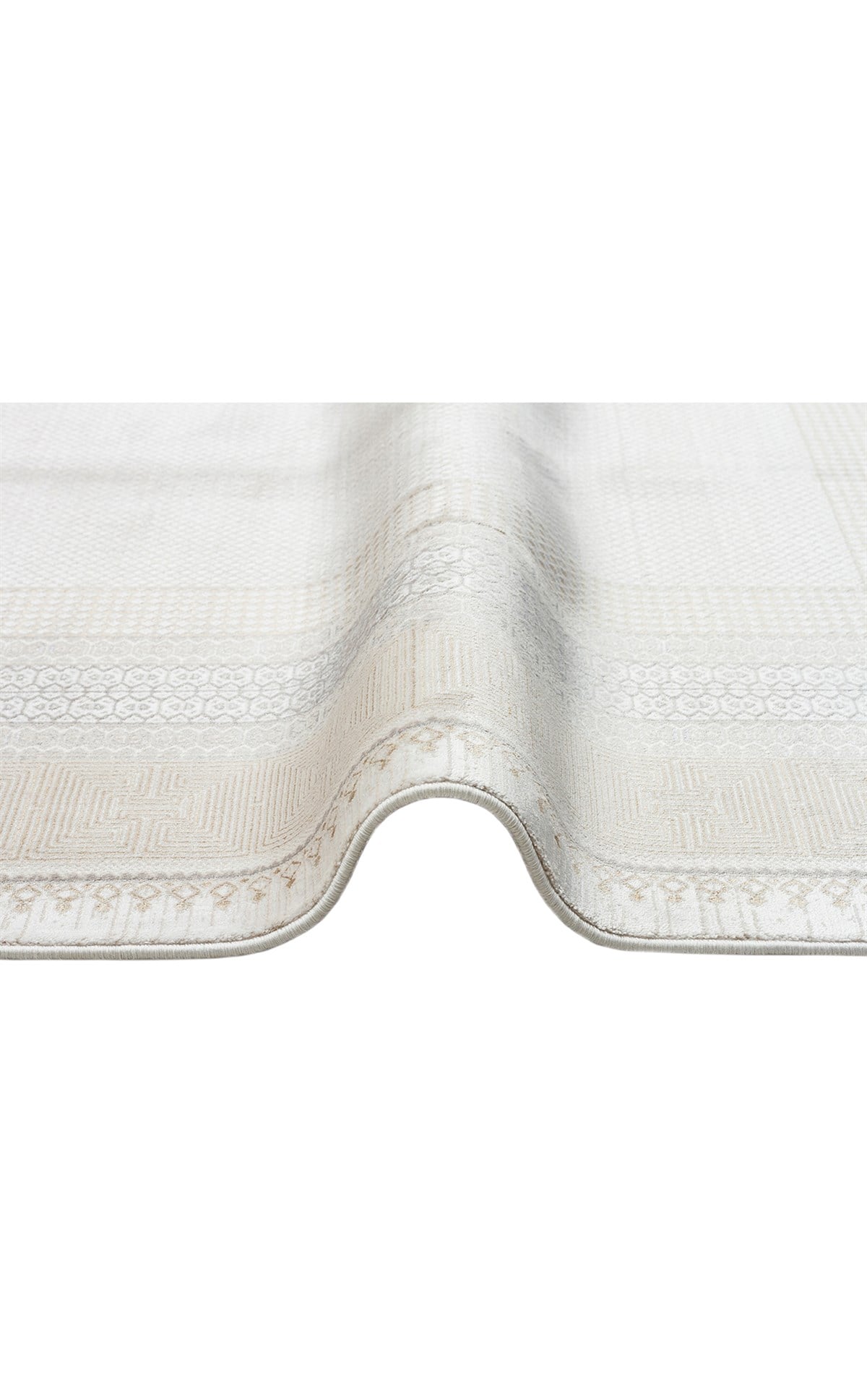 MAHAL MHL 07 CREAM GOLD Modern Desenli Yüksek Kalite Sık Dokuma Salon Halısı