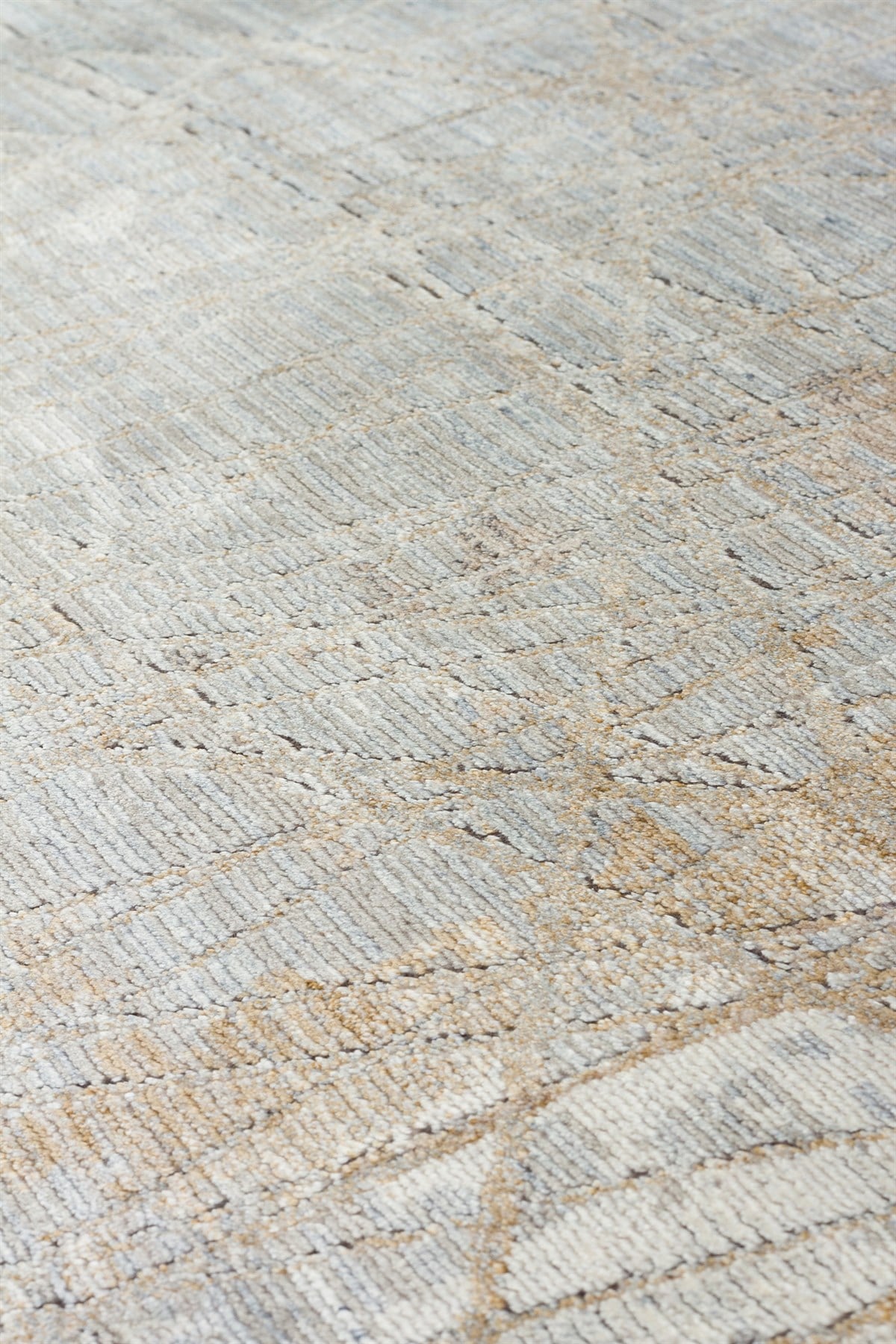 MAHAL MHL 09 GREY GOLD Modern Desenli Yüksek Kalite Sık Dokuma Salon Halısı