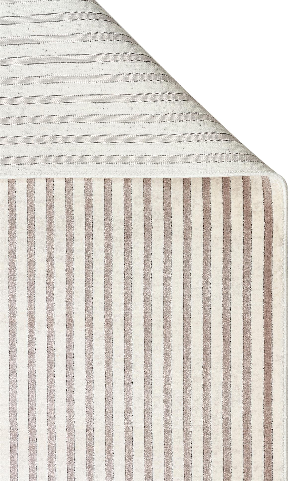 MERANO MRN 03 CREAM GREY Geometrik Desenli Yüksek Kalite Sık Dokuma Salon Halısı