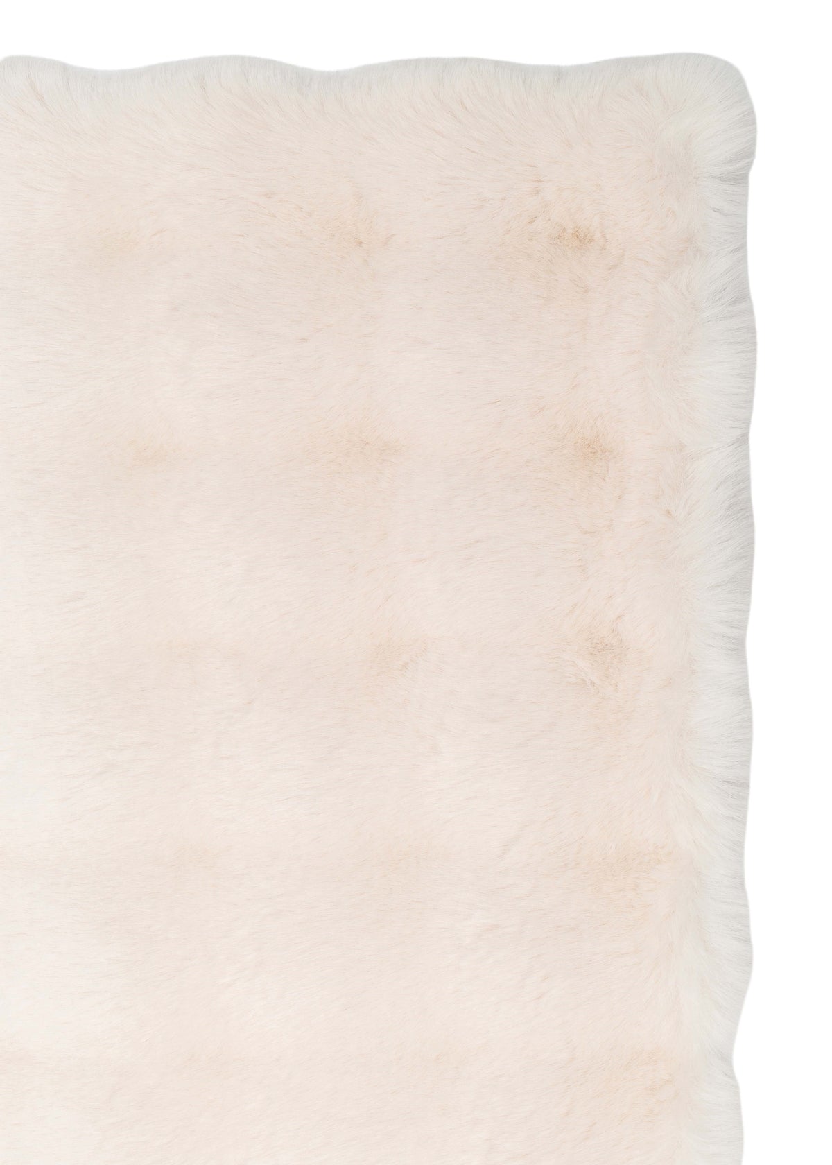 MOLLIS BUBBLE MLS BUBBLE L.BEIGE Yumuşak Tuşeli Yıkanabilir Kaymaz Tabanlı Suni Kürk