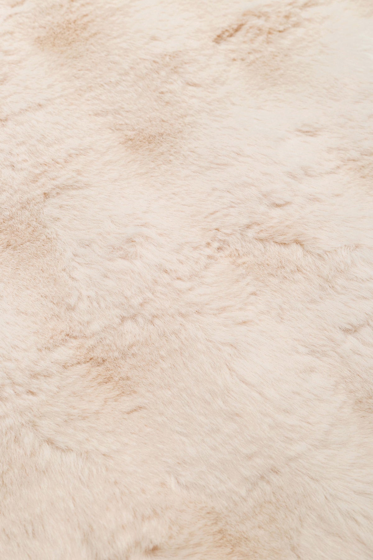 MOLLIS BUBBLE MLS BUBBLE L.BEIGE Yumuşak Tuşeli Yıkanabilir Kaymaz Tabanlı Suni Kürk