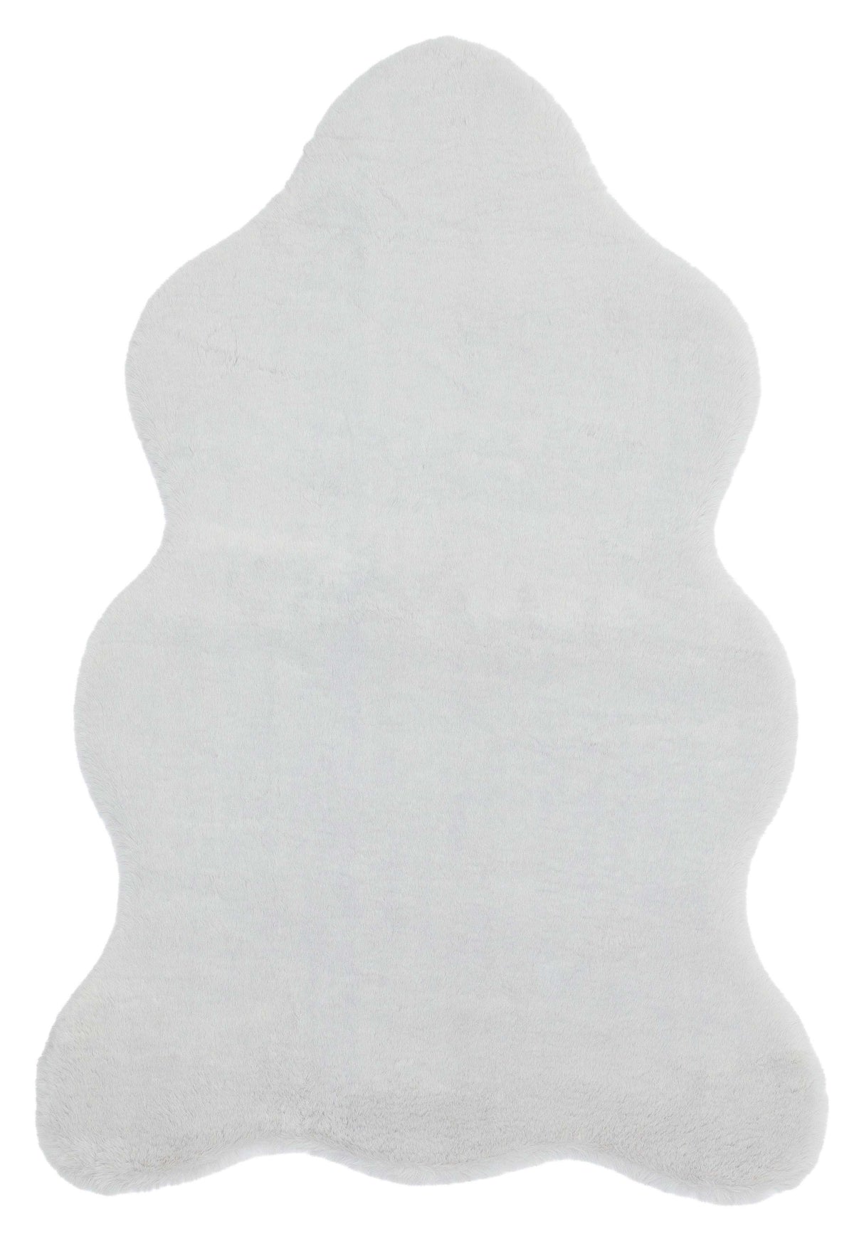 MOLLIS PLAIN MLS PLAIN SINGLE GREY Yumuşak Tuşeli Yıkanabilir Kaymaz Tabanlı Suni Kürk
