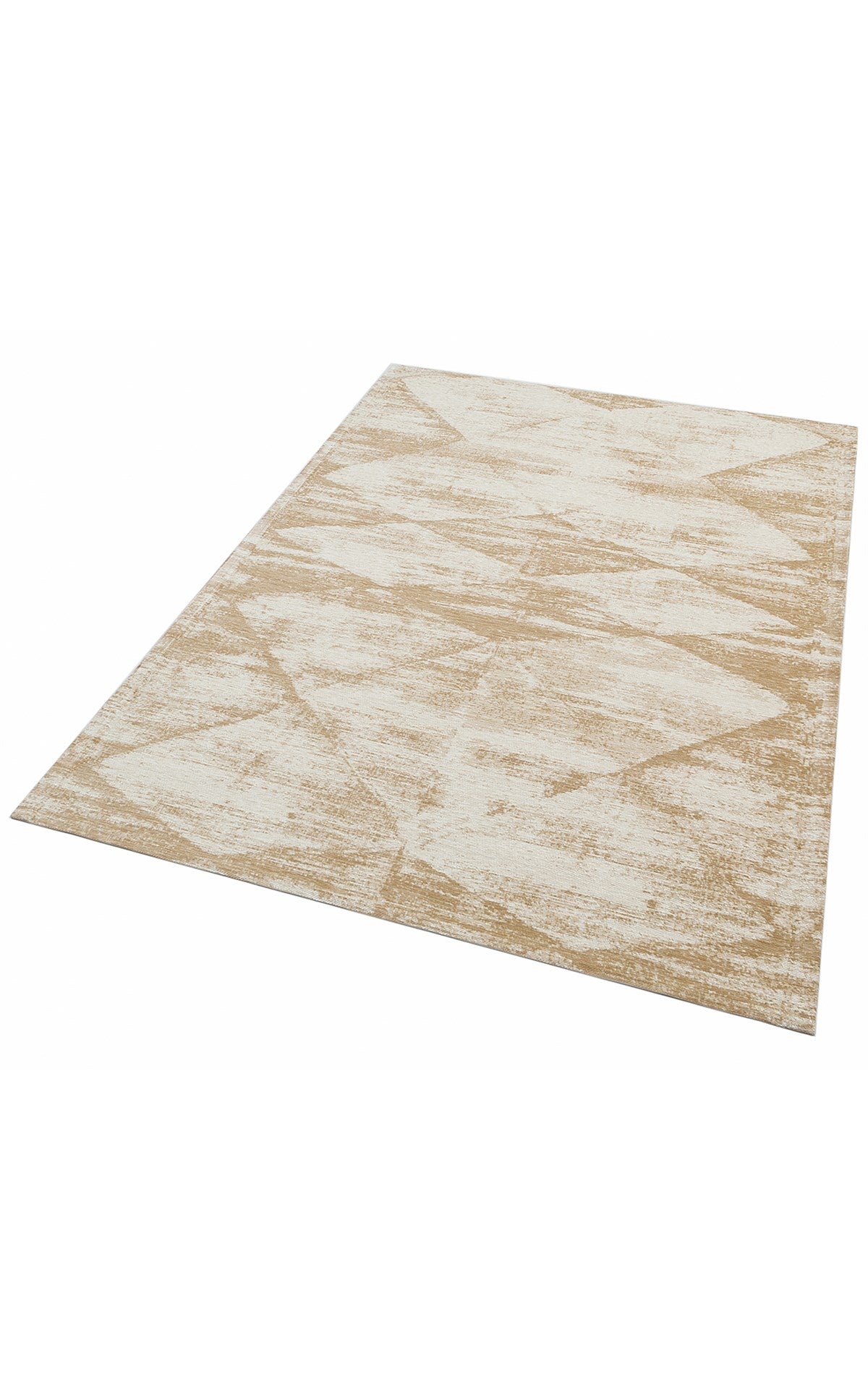 MONACO MN 01 CREAM Hav Toz Vermez Yıkanabilir Modern Desenli Kaymaz İnce Dokuma Halı