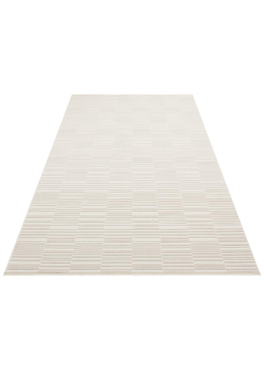 MONO LOOP MNO LOOP 01 BEIGE Bukleli Sisal Dokuma Yıkanabilir Hav Vermez Kaymaz Tabanlı Kolay Temizlenebilir Makine Halısı