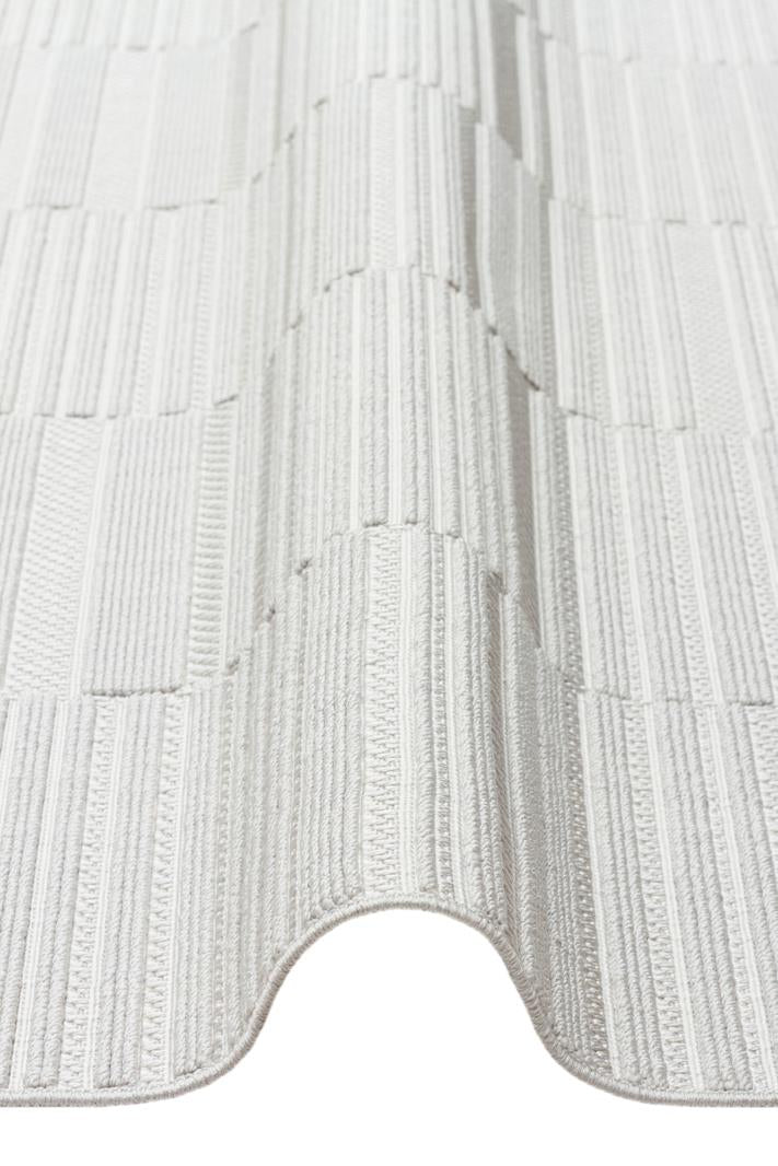 MONO LOOP MNO LOOP 01 GREY Bukleli Sisal Dokuma Yıkanabilir Hav Vermez Kaymaz Tabanlı Kolay Temizlenebilir Makine Halısı