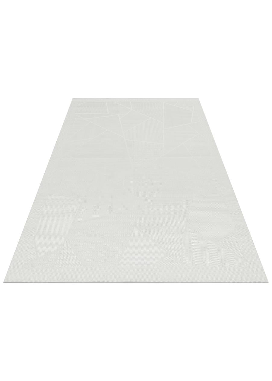 MONO LUX MNO LUX 01 GREY Kaymaz Tabanlı Modern Desenlere Sahip İnce Halı