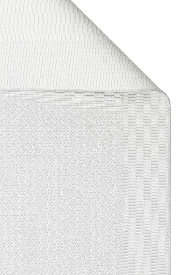MONO LUX MNO LUX 01 GREY Kaymaz Tabanlı Modern Desenlere Sahip İnce Halı