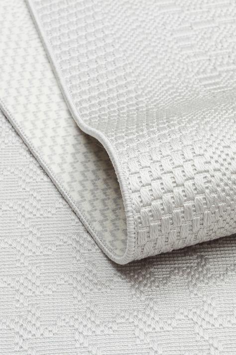 MONO LUX MNO LUX 02 GREY Kaymaz Tabanlı Modern Desenlere Sahip İnce Halı
