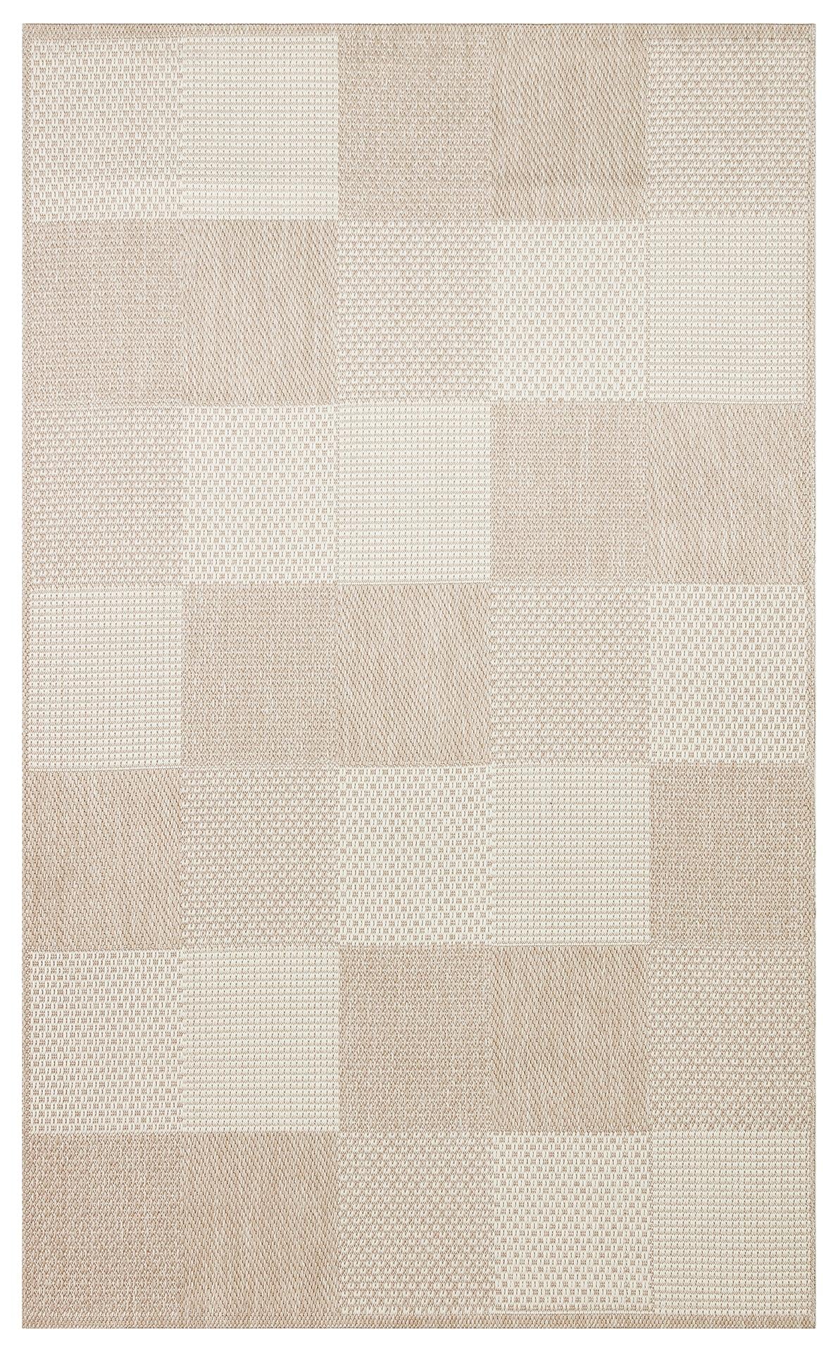 MONO MNO 01 BEIGE Hav Toz Vermez Kaymaz Tabanlı İnce Halı