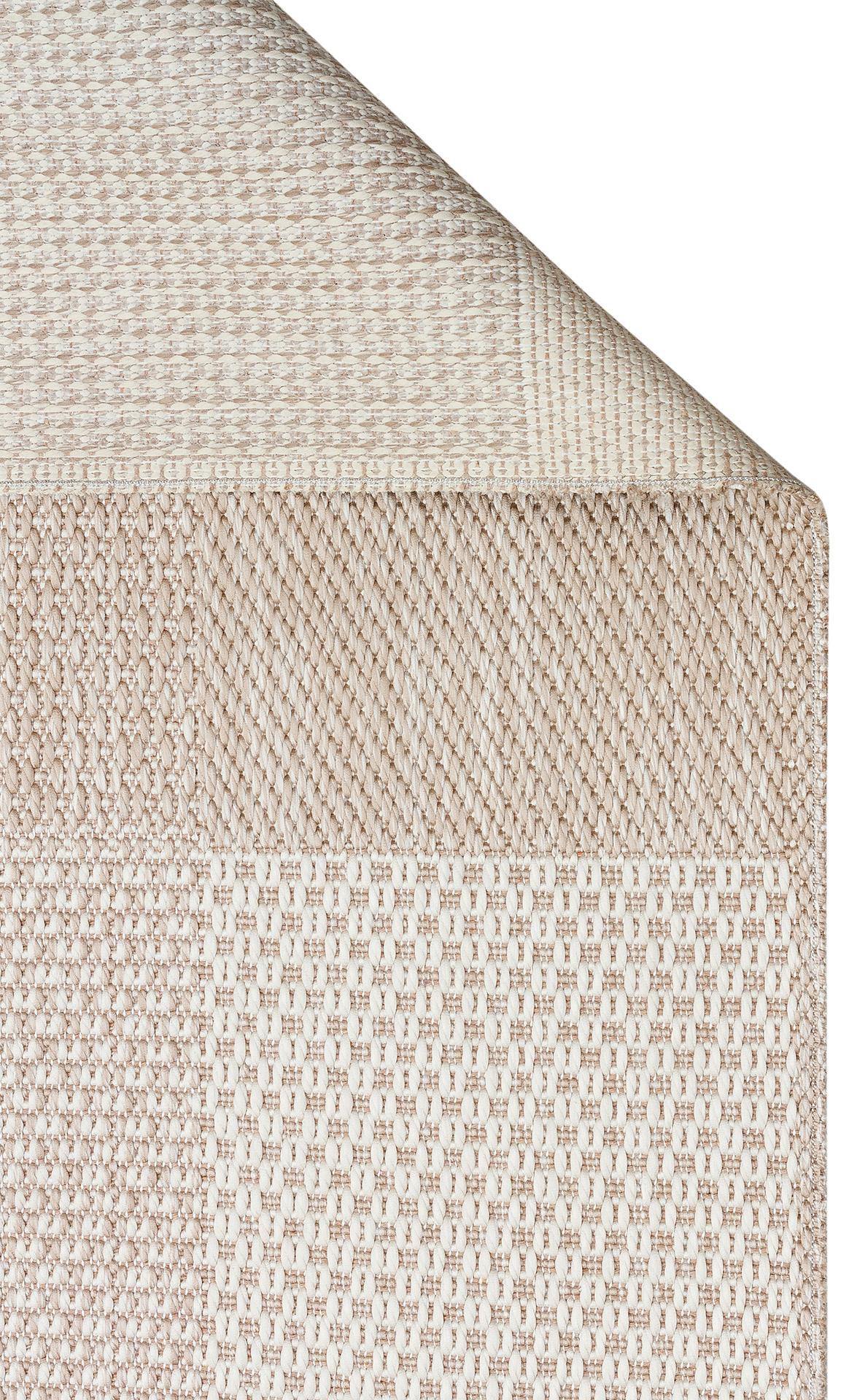 MONO MNO 01 BEIGE Hav Toz Vermez Kaymaz Tabanlı İnce Halı