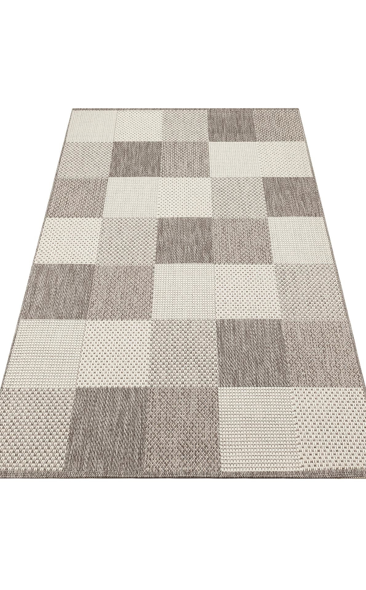 MONO MNO 01 GREY Hav Toz Vermez Kaymaz Tabanlı İnce Halı