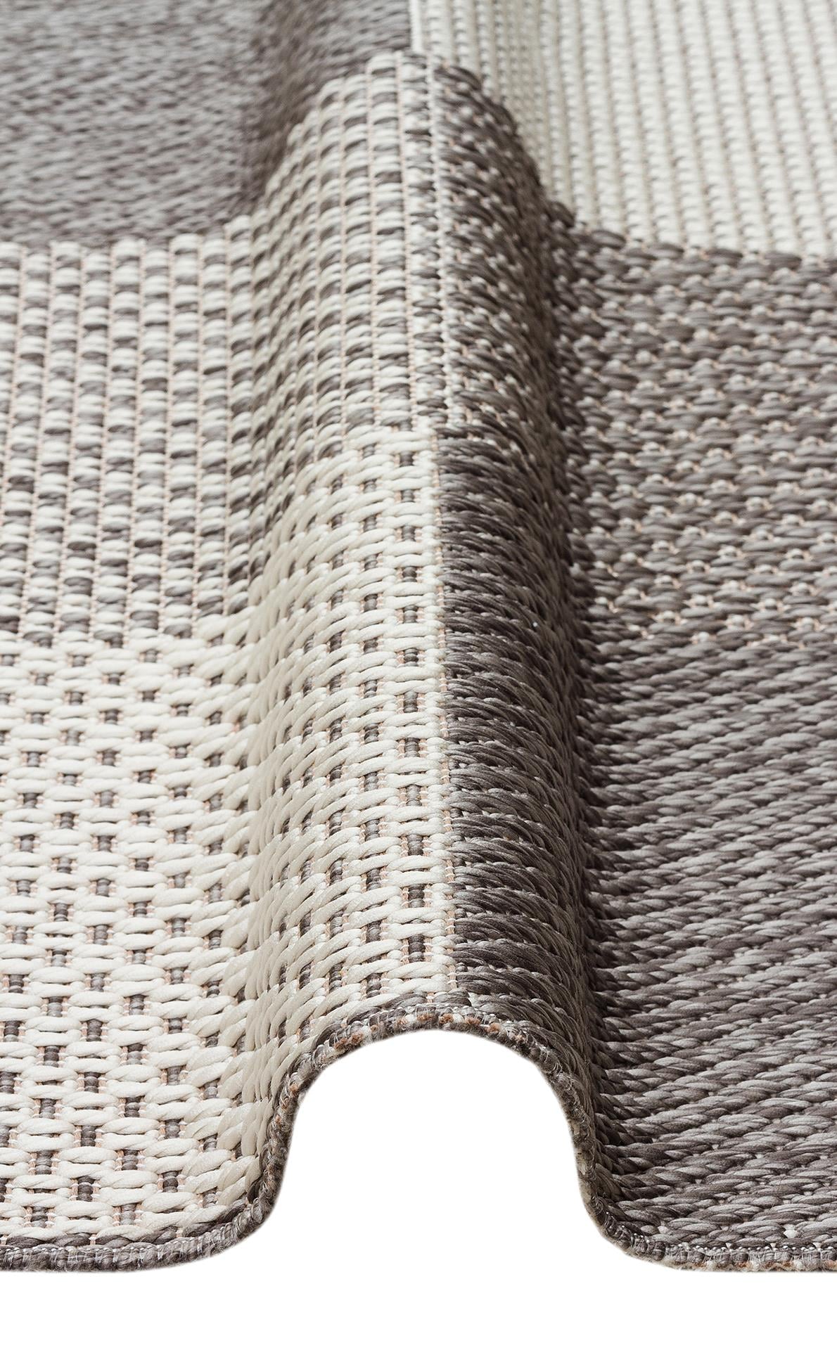 MONO MNO 01 GREY Hav Toz Vermez Kaymaz Tabanlı İnce Halı