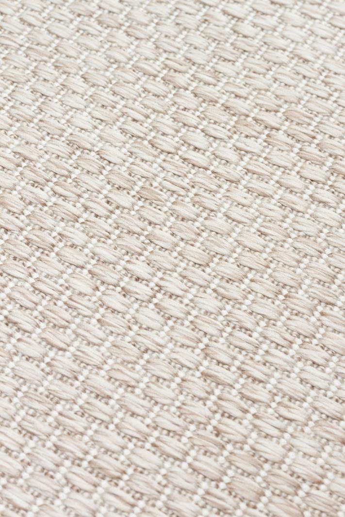 MONO MNO 05 BEIGE CREAM Hav Toz Vermez Kaymaz Tabanlı İnce Halı