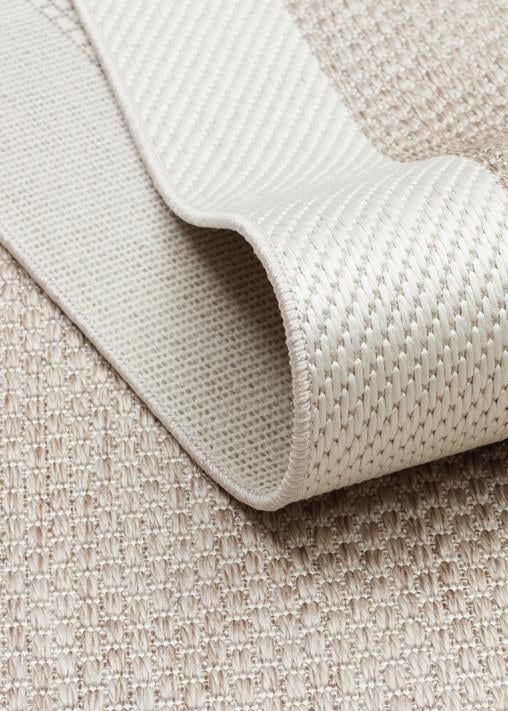 MONO MNO 05 BEIGE CREAM Hav Toz Vermez Kaymaz Tabanlı İnce Halı