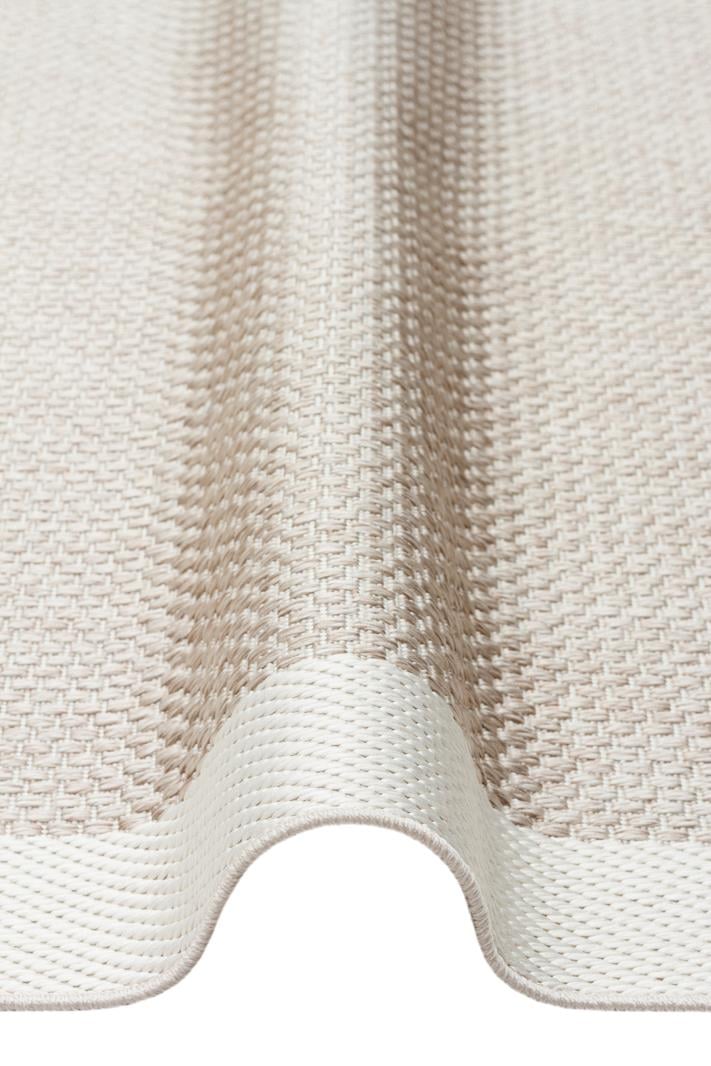 MONO MNO 05 BEIGE CREAM Hav Toz Vermez Kaymaz Tabanlı İnce Halı