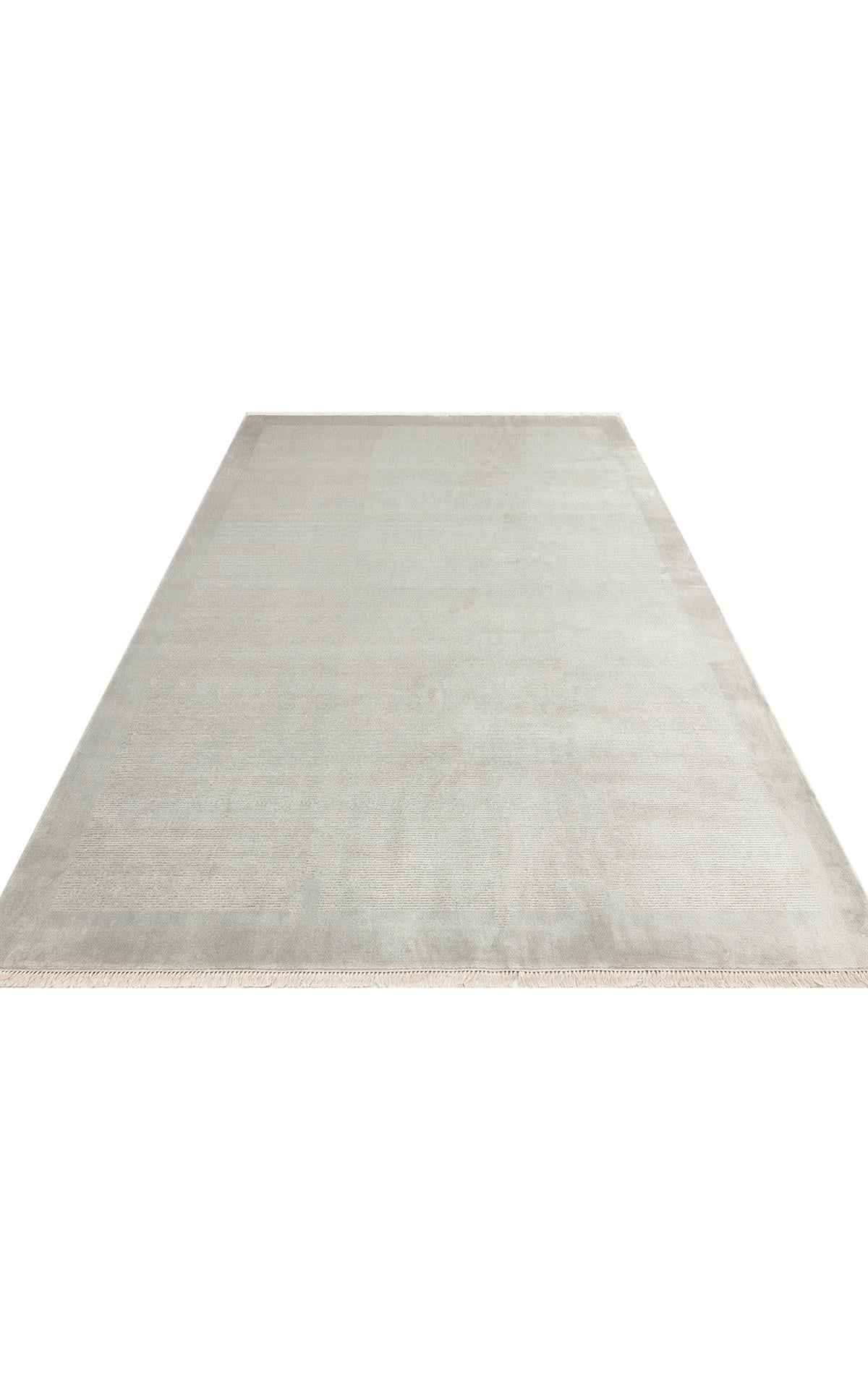 NAPOLI NAP 02 GREY Sade Desenli Modern Sık Dokuma Makine Halısı