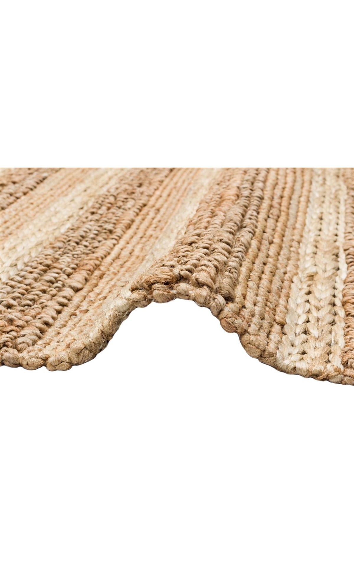 NETRA S-1410 NATURAL XW Farklı Örgü Dokusuna Sahip El Dokuma Naturel Jüt Hasır Halı