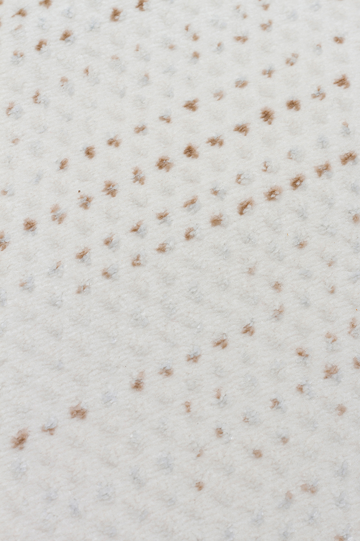 NORA NOR 01 BEIGE Hav Toz Vermez Yıkanabilir Kaymaz İnce Dokuma Modern Halı