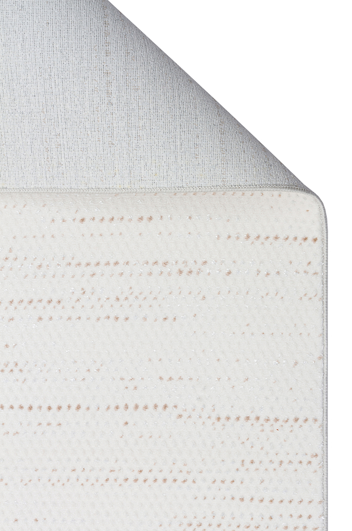 NORA NOR 01 BEIGE Hav Toz Vermez Yıkanabilir Kaymaz İnce Dokuma Modern Halı
