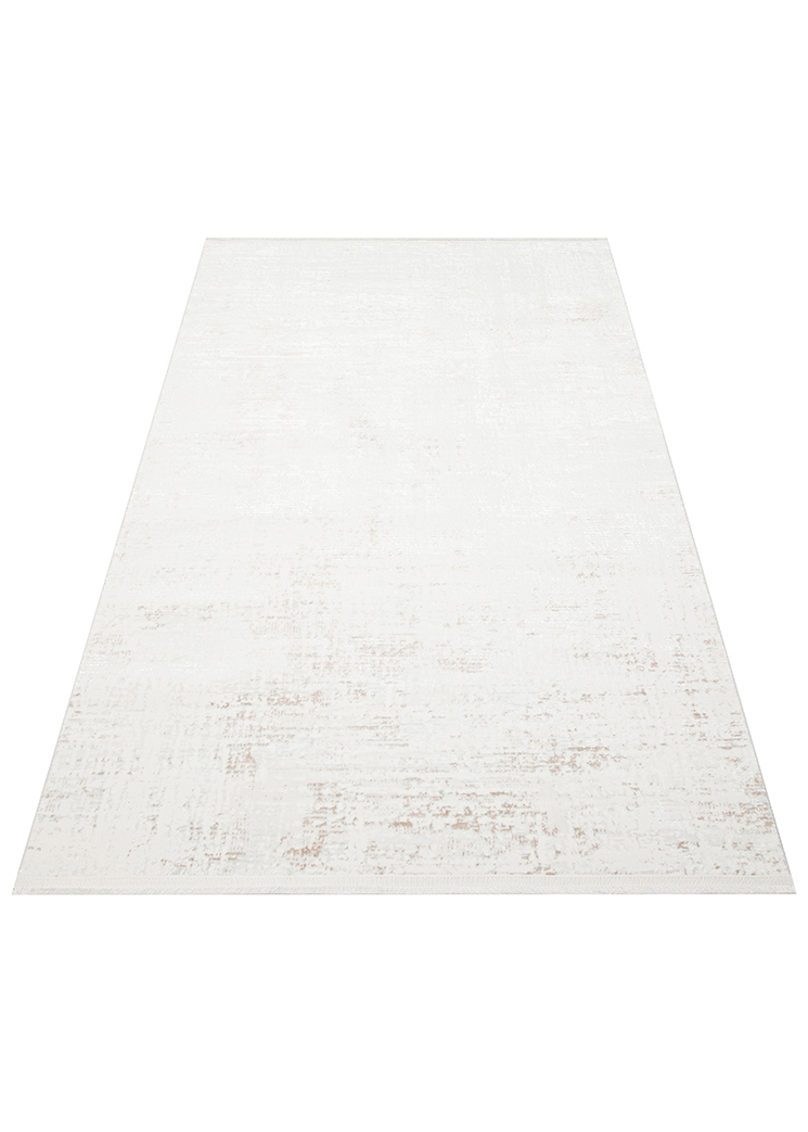 NORA NOR 02 BEIGE Hav Toz Vermez Yıkanabilir Kaymaz İnce Dokuma Modern Halı