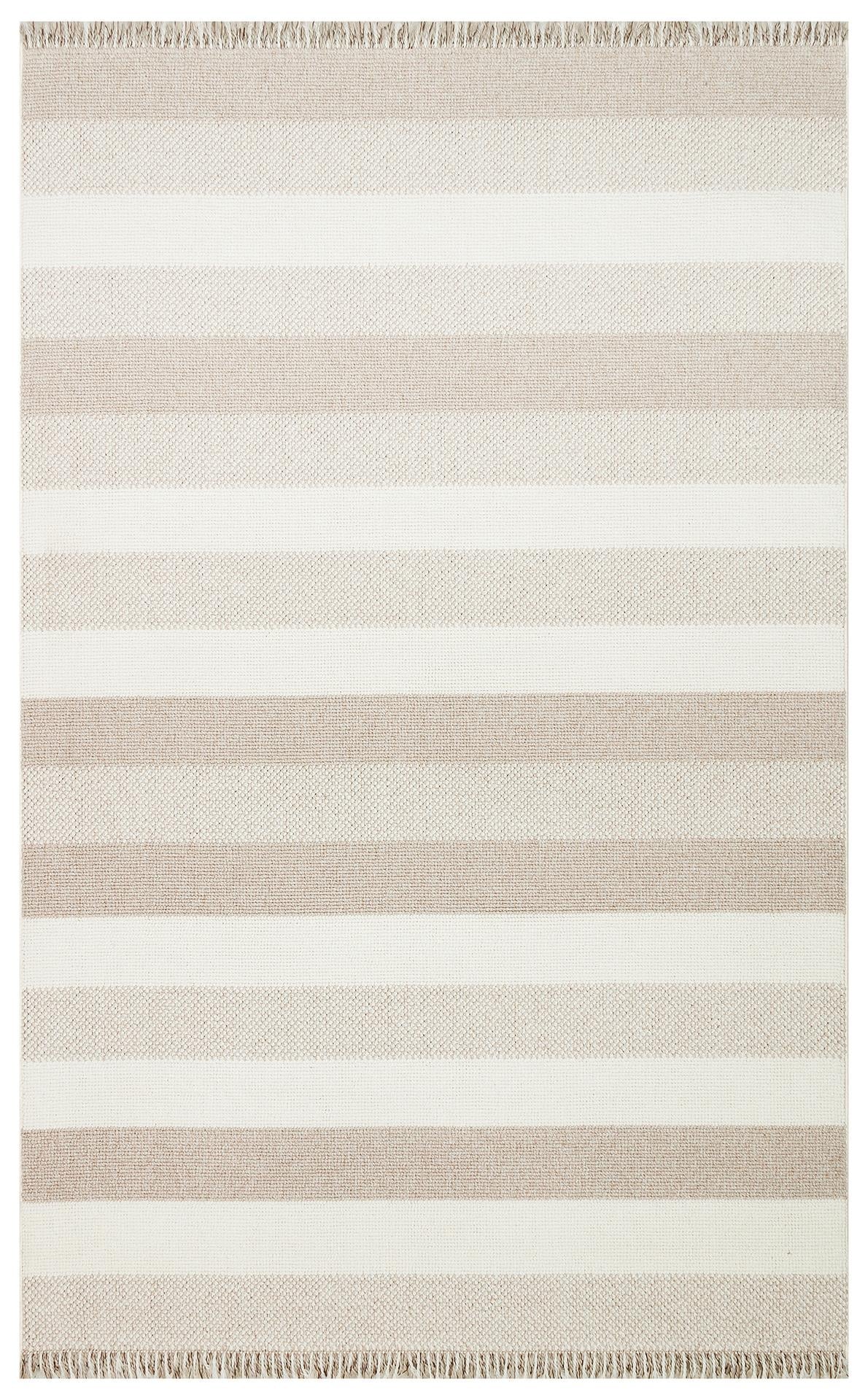 OSLO OSL 08 BEIGE Hav Toz Vermez Hasır Dokuma Modern Makine Halısı